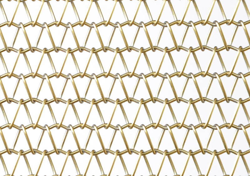 クリアーカラーゴールド金網 ｜ 原金網株式会社